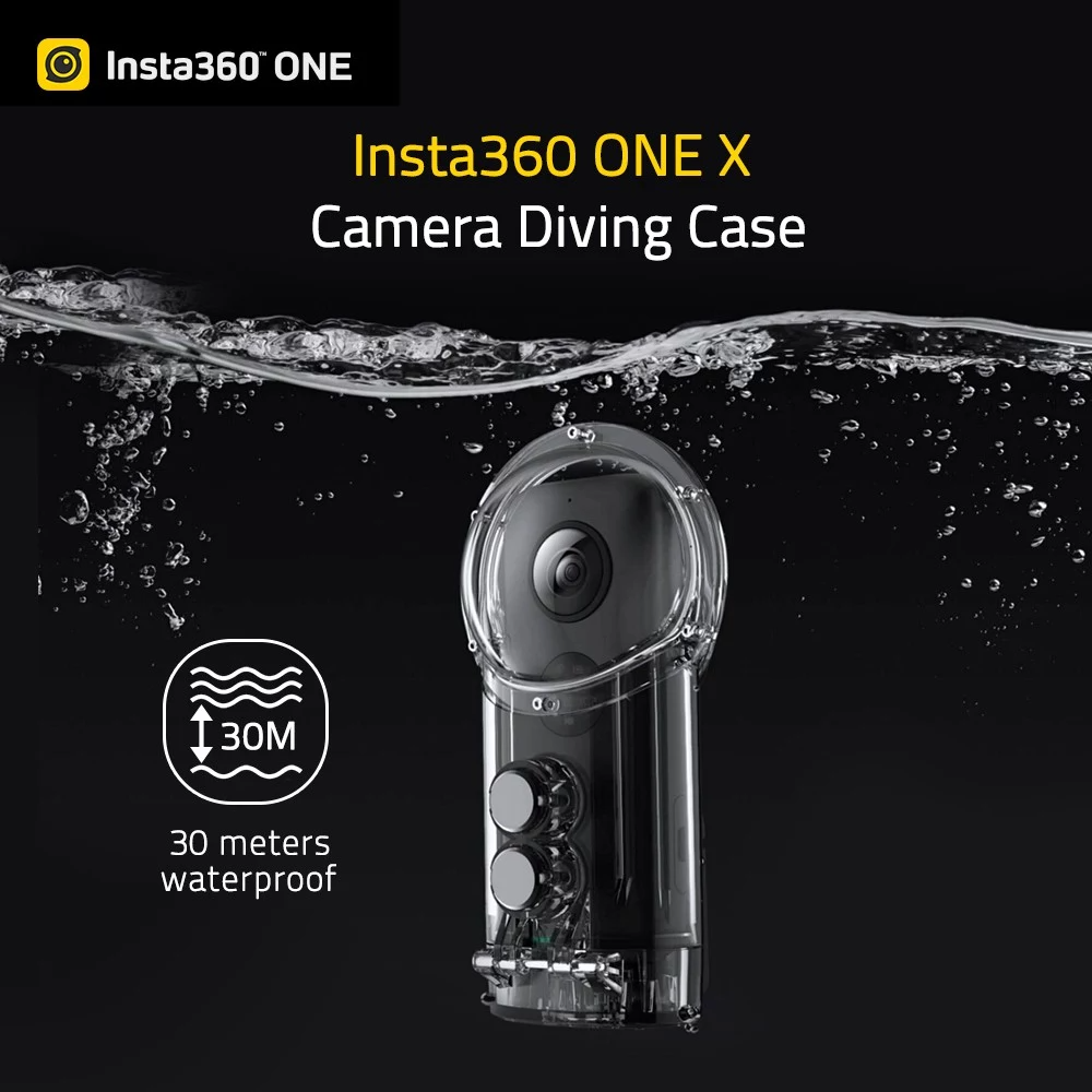 Insta360 Dive Case (ONE X) เคสกันน้ำ (30 เมตร) สำหรับกล้อง
